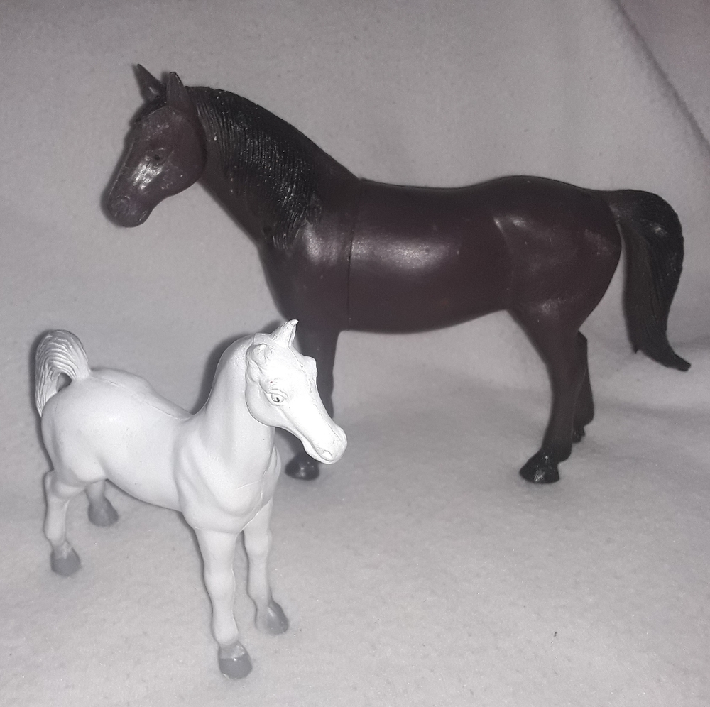 Imperial Toy Horses Vintage 1970s 1980s